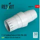 Reskit Rsu48-0614 1/48 F-16 Fighting Falcon F100-pw-229 Open Exhaust Nozzle For Kinetic Kit 3d Printed
