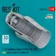 Reskit Rsu48-0614 1/48 F-16 Fighting Falcon F100-pw-229 Open Exhaust Nozzle For Kinetic Kit 3d Printed