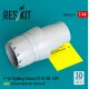 Reskit Rsu48-0615 1/48 F-16 Fighting Falcon F110-ge-129 Open Exhaust Nozzle For Tamiya Kit 3d Printed