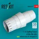 Reskit Rsu48-0618 1/48 F-16 Fighting Falcon F100-pw-229 Open Exhaust Nozzle For Hasegawa Kit 3d Printed