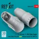 Reskit Rsu48-0628 1/48 F‑15I Raam F‑15K Slam Eagle late F100-PW-229 open exhaust nozzles for GWH kit 3D Printed