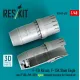 Reskit Rsu48-0630 1/48 F‑15I Raam F‑15K Slam Eagle late F100-PW-229 open exhaust nozzles for Revell kit 3D Printed