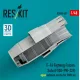 Reskit Rsu48-0657 1/48 F-16 Fighting Falcon Sufa F100-pw-229 Open Exhaust Nozzles For Gwh Kit 3d Printed