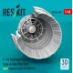 Reskit Rsu48-0657 1/48 F-16 Fighting Falcon Sufa F100-pw-229 Open Exhaust Nozzles For Gwh Kit 3d Printed