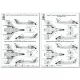 Cat4 D72002 1/72 Decal For Vought F7u-3 Cutlass Us Navy
