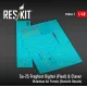 Reskit Rsb48-0007 1/48 Su-25 Frogfoot Digital Pixel Clover Ukrainian Air Forces Stencils Decals