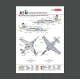 Reskit Rsb48-0010 1/48 Su-25 Frogfoot Light Digital Pixel Blue 19 20 32 36 Ukrainian Air Forces Main Decals With Stencils