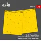 Reskit Rsm48-0036 1/48 Su-25 Frogfoot Clover Best Suitable For The Plane Number Blue 22 Ukrainian Air Forces Pre-cut Painting Masks