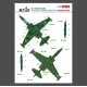 Reskit Rsm48-0036 1/48 Su-25 Frogfoot Clover Best Suitable For The Plane Number Blue 22 Ukrainian Air Forces Pre-cut Painting Masks