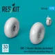 Reskit Rs72-0461 1/72 Dhc-2 Beaver Alaskan Bushwheel Tires 35/15/10 Set For Dora Wings Kit 3d Printed