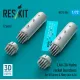 Reskit Rs72-0584 1/72 Lau-3a Hydra Rocket Launchers For Us Army Navy A/C H 2pcs 3d Printed