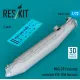 Reskit Rsu72-0325 1/72 Mig-29 Fulcrum Centerline Ptb-1500 Fuel Tank 1 Pcs 3d Printed