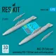 Reskit Rsu72-0330 1/72 Mig-29 Fulcrum Underwing Ptb-1150 Fuel Tanks With Wing Pylons 2 Pcs 3d Printed