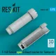 Reskit Rsu72-0337 1/72 F-14d Tomcat Open Exhaust Nozzles For Tamiya Kit 3d Printed