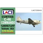 Laci 720043 1/72 Curtis C-46 Commando Landing Flaps For Valom Kit