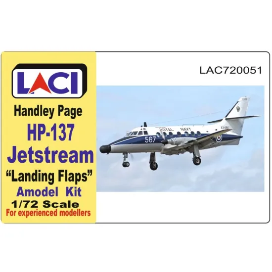 Laci 720051 1/72 Hp 137 Jetstream Landong Flaps For Amodel Kit