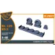 Clear Prop Cpa48085 1/48 Hs 129b2/3 Wheels Set Weighted For Takom Kit 3d Print