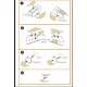 Clear Prop Cpa48086 1/48 Hhs 129b2/3 Double-sided Painting Mask On Yellow Kabuki Paper For Takom Kit