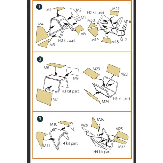 Clear Prop Cpa48108 1/48 Bf-109e-4/7 Double-sided Painting Mask On Yellow Kabuki Paper For Wingsy Kits