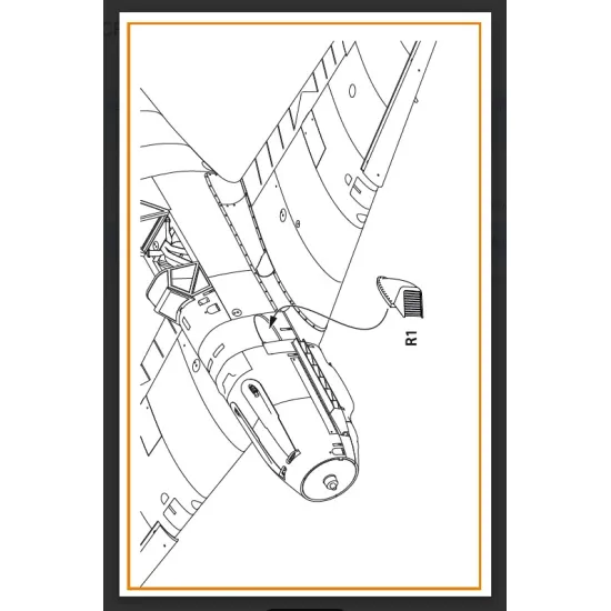 Clear Prop Cpa48113 1/48 Bf-109e Air Intake For Wingsy Kits 3d Print