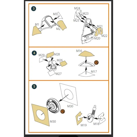Clear Prop Cpa48115 1/48 D3a2 Val Close Canopy Painting Mask On Yellow Kabuki Paper For Wingsy Kits