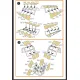 Clear Prop Cpa48116 1/48 D3a2 Val Open Canopy Double-sided Painting Mask On Yellow Kabuki Paper For Wingsy Kits