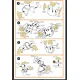 Clear Prop Cpa48116 1/48 D3a2 Val Open Canopy Double-sided Painting Mask On Yellow Kabuki Paper For Wingsy Kits