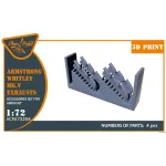 Clear Prop Cpa72204 1/72 Armstrong Whitley Mk V Exhausts For Airfix Kits 3d Print