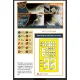 Clear Prop Cpa72205 1/72 Vanguard P-66/Mk 1/J10 Painting Mask On Yellow Kabuki Paper For Dora Wings Kit