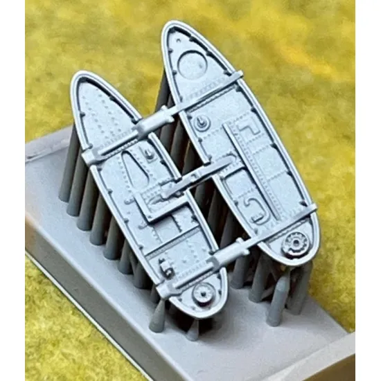 Clear Prop Cpa72208 1/72 Wessex Hc 2 Tail Hinge For Airfix Kit 3d Print