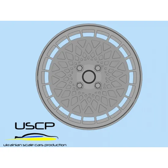 Uscp 24p057 1/24 Mtechnica Turbo 17 Resin Model