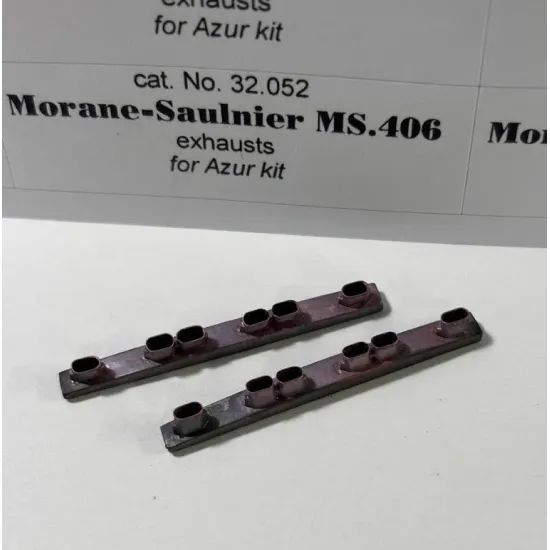 Rexx 32052 1/32 Exhausts For Morane-saulnier Ms 406 For Azur Kit