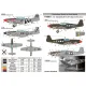 Foxbot 72-051 1/72 North American P-51 Mustang Nose Art Part 1 And Stencils For Academy Arma Hobby Az Model Airfix Brengun Eduard Hasegawa Heller Hobbyboss Revell Italeri Kp Monogram Special Hobby Tamiya Kits