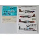 Foxbot 72-054 1/72 North American P-51 Mustang Nose Art Part 4 And Stencils For Academy Arma Hobby Az Model Airfix Brengun Eduard Hasegawa Heller Hobbyboss Revell Italeri Kp Monogram Special Hobby Tamiya Kits