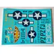 Foxbot 32-015 1/32 North American P-51 Mustang Nose Art Part 1 For Academy Cyber Hobby Dragon Hasegawa Hobbycraft Monogram Revell Tamiya Trumpete Zoukei-mura Kits