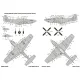 Foxbot 32-015 1/32 North American P-51 Mustang Nose Art Part 1 For Academy Cyber Hobby Dragon Hasegawa Hobbycraft Monogram Revell Tamiya Trumpete Zoukei-mura Kits