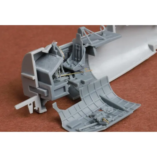 Sbs 72096 1/72 Finnish Brewster B-239 Cockpit Interior Set For Hasegawa/Hobby2000 Kit