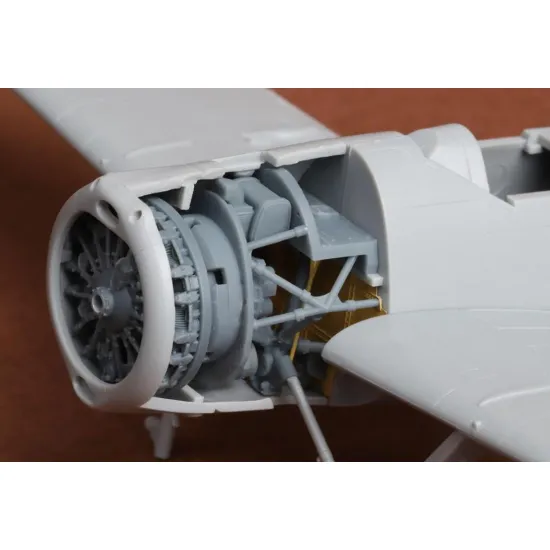 Sbs 72097 1/72 Brewster F2a Buffalo Wheel Bay Set For Hasegawa/Hobby2000 Kit