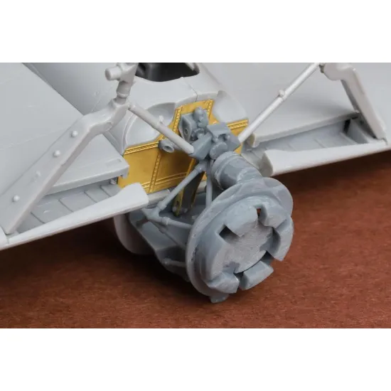 Sbs 72097 1/72 Brewster F2a Buffalo Wheel Bay Set For Hasegawa/Hobby2000 Kit