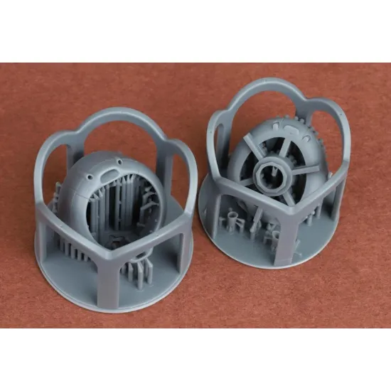 Sbs 72098 1/72 Brewster F2a-1/B-239 Buffalo Cowling Set For Hasegawa/Hobby2000 Kit
