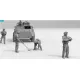 Black Snake Fr-crew 05 1/35 French Troops Pack Figurine Vab 7 Figures