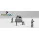 Black Snake Fr-crew 05 1/35 French Troops Pack Figurine Vab 7 Figures