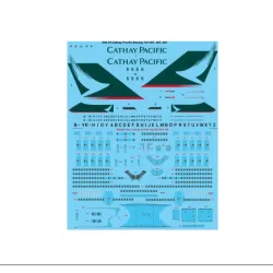 26decals 200-76 1/200 Cathay Pacific 747-200 200f 300 400 Decal For Aircraft