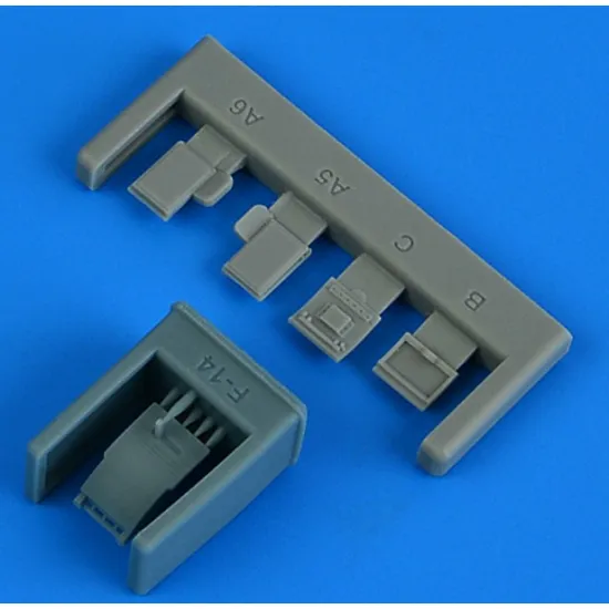 Quickboost 72736 1/72 F-14d Tomcat Extended Folded Ladder For Tamiya