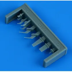Quickboost 72737 1/72 F-14d Tomcat Antennas For Tamiya