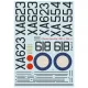 Print Scale 48-198 1/48 Decal For Gloster Javelin Mk-1 Mk-2 Part 2 The Complete Set 2 Leaf