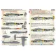 Print Scale 48-222 1/48 Decal For Messerschmitt Bf-110 Zerstorer Part 1