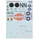 Print Scale 48-261 1/48 Decal For P-38 Lightning In Bare Metal Part 2