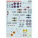 Print Scale 72-493 1/72 Decal For Hawker Siddeley Hawk