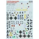 Print Scale 72-494 1/72 Decal For Ju-88 Western Front The Complete Set 1/5 Leaf